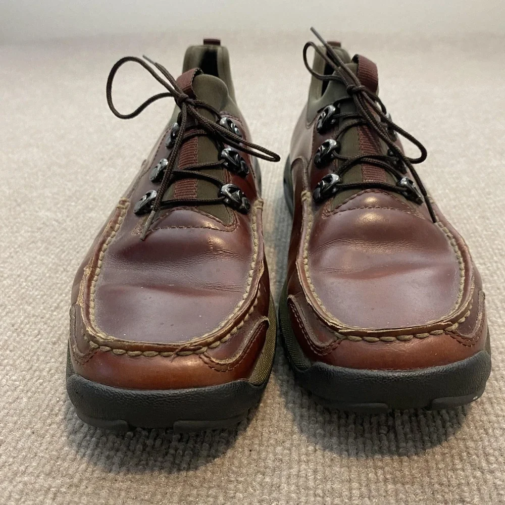Cole Haan‎ Country Shoes Mens Size 9.5 Brown Leather Casual Sneakers Business